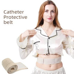 Carent Peritoneal Dialysis Products Abdominal Care Belt Adjustable Tube Protection Belt Soft Breathable Invisible Abdominal Belt