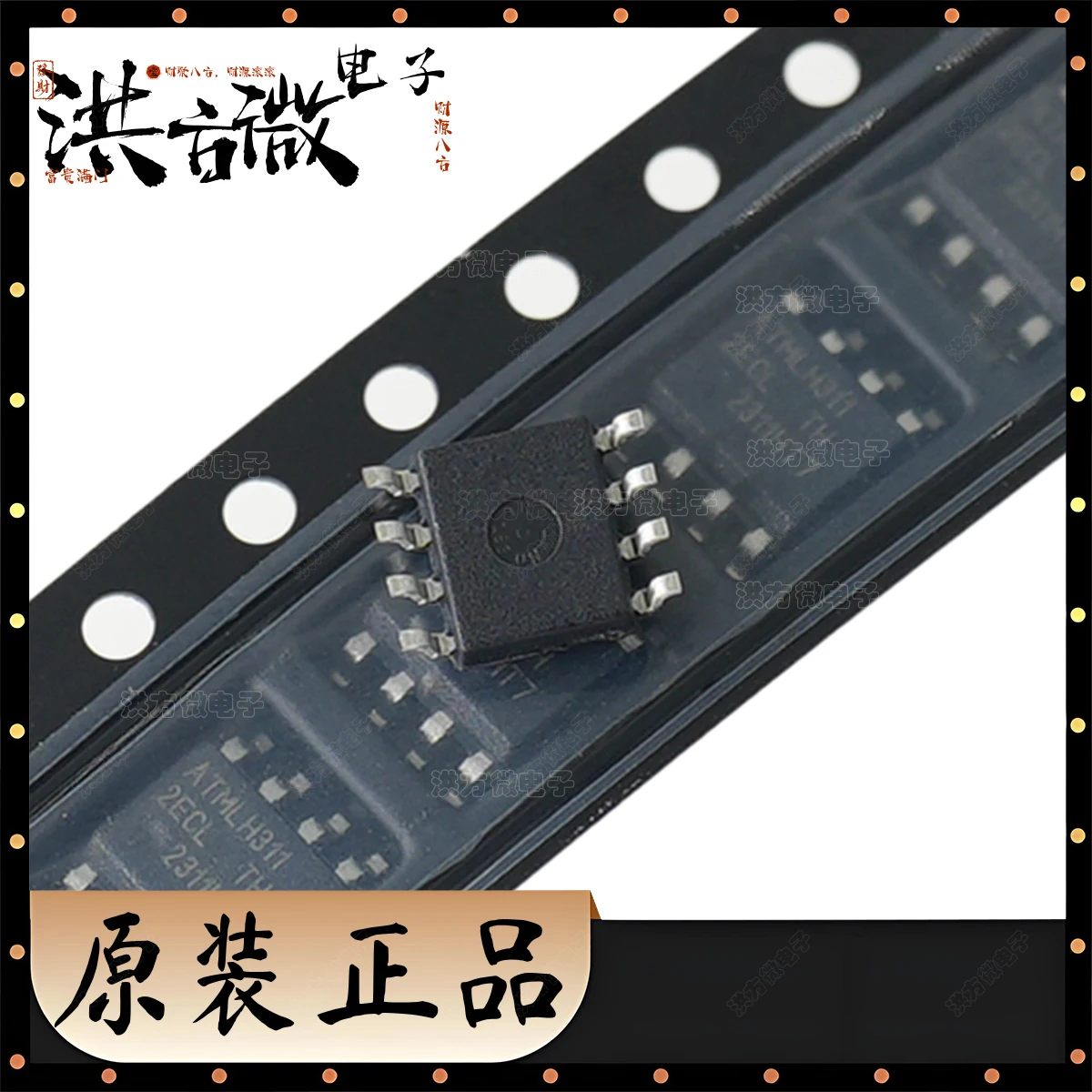AT24C256C Kennzeichnung ATMLH 2ECL Original IC EEPROM 256KBIT I2C 1,7V ~ 5,5V 5ms 1MHZ 8SOIC SOP8 SO8 ATMLH311 2ECL TH AT24C256C-SSHL-T