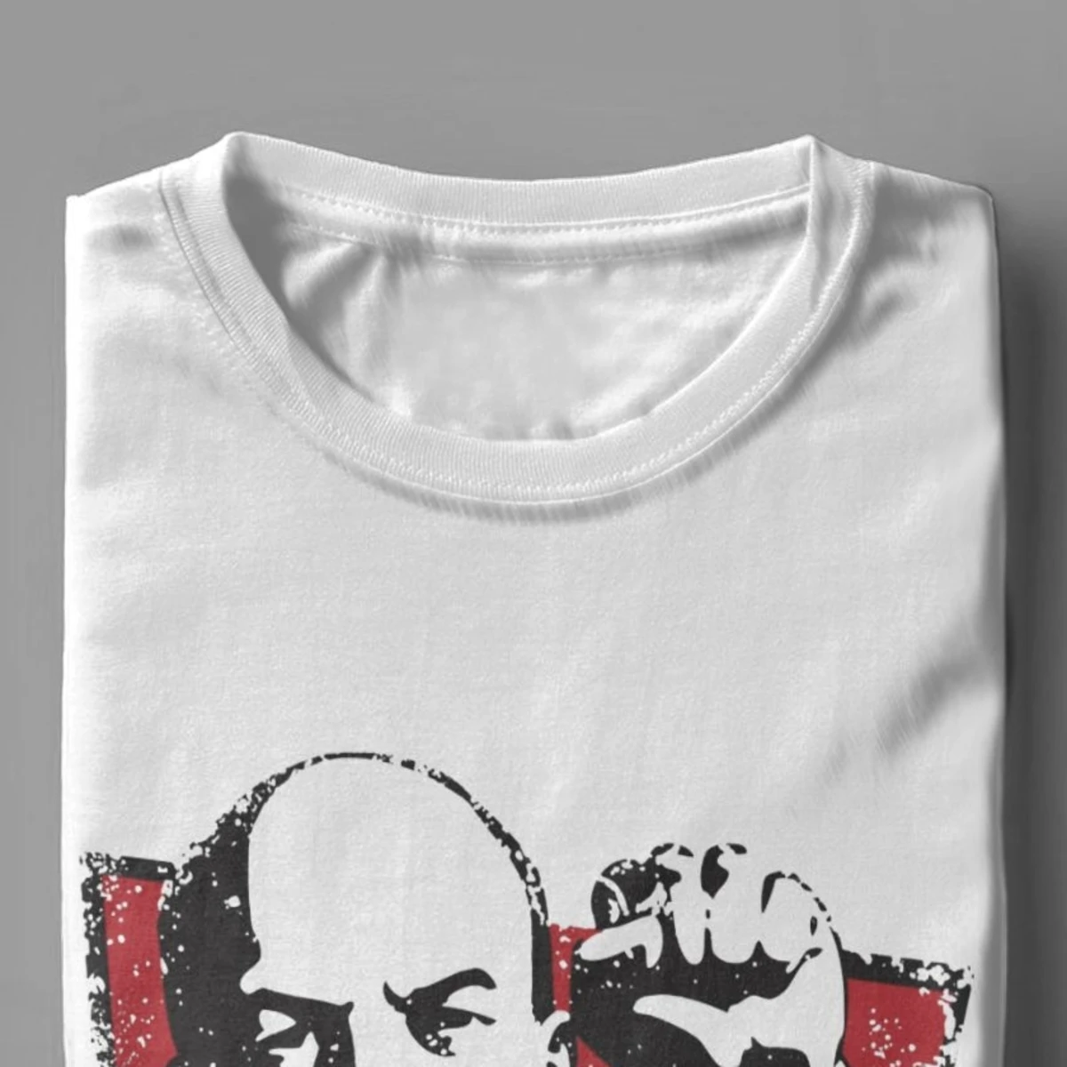 Lenin The Soviet Union Tshirts Men Communist Communism Ussr Marx Comrades Russia Premium Cotton Tee Shirt Fitness T Shirt