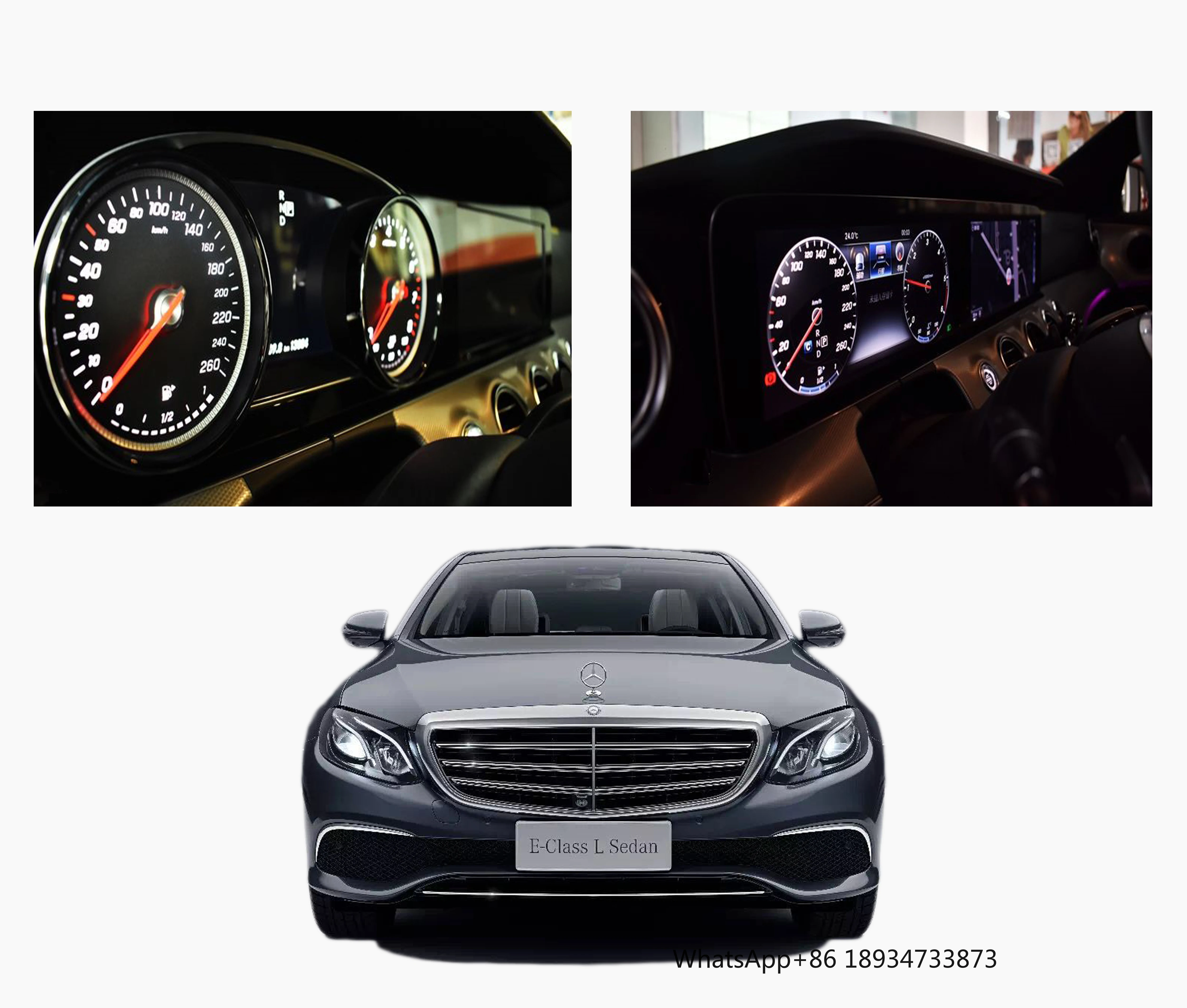 Mercedes-Benz Dashboard Instrument W205 W213 Multi-function Global Positioning Original Car Installation Upgrade