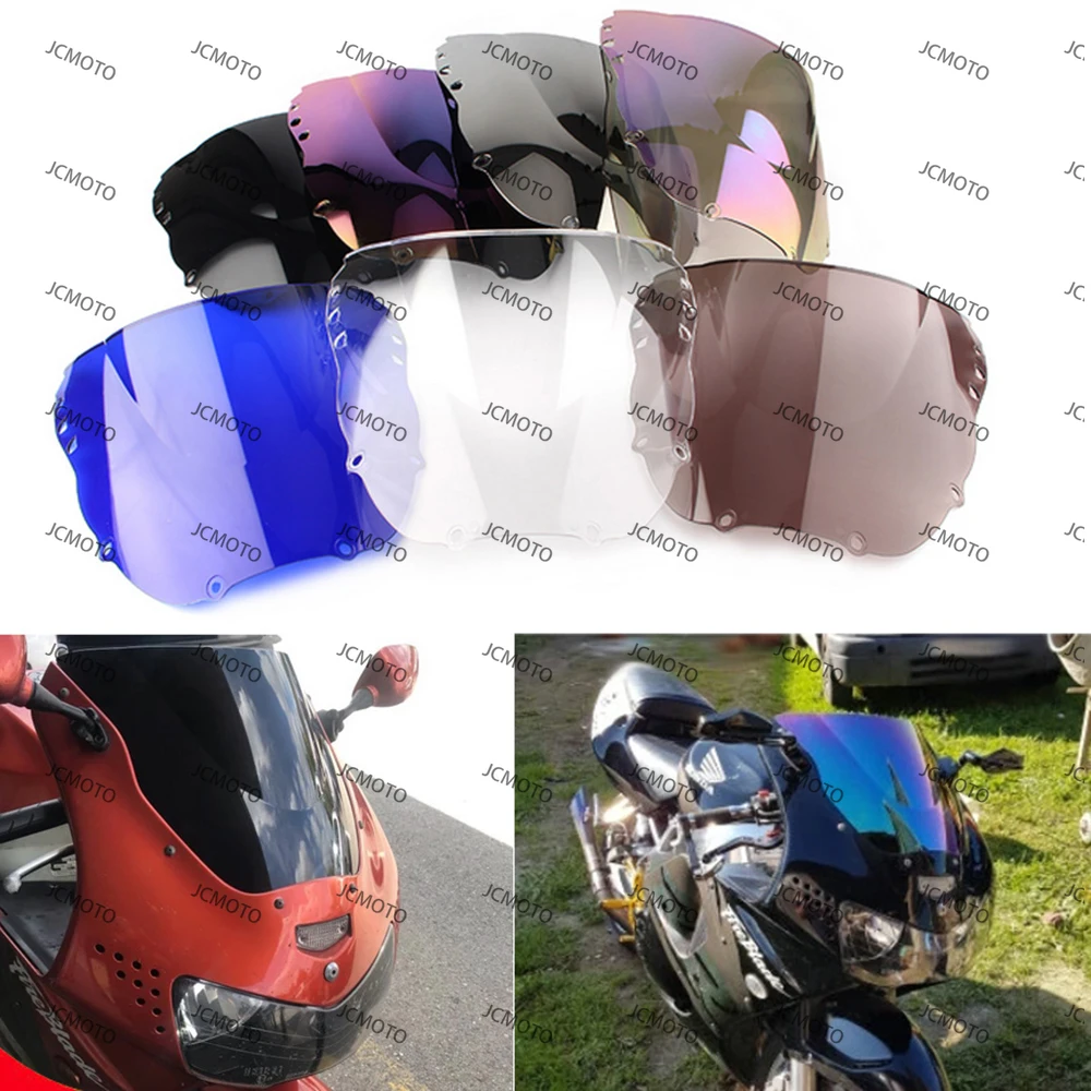 Accesorios para Honda CBR900RR CBR919 CBR 919 900 RR 1998-1999 motocicleta parabrisas de doble burbuja Deflector de carenado