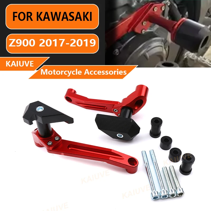 

For Kawasaki Z900 2017 2018 2019 CNC Motorcycle Engine Slider Crash Pad Guard Cover Protector Z 900 Motor Protective Accessories