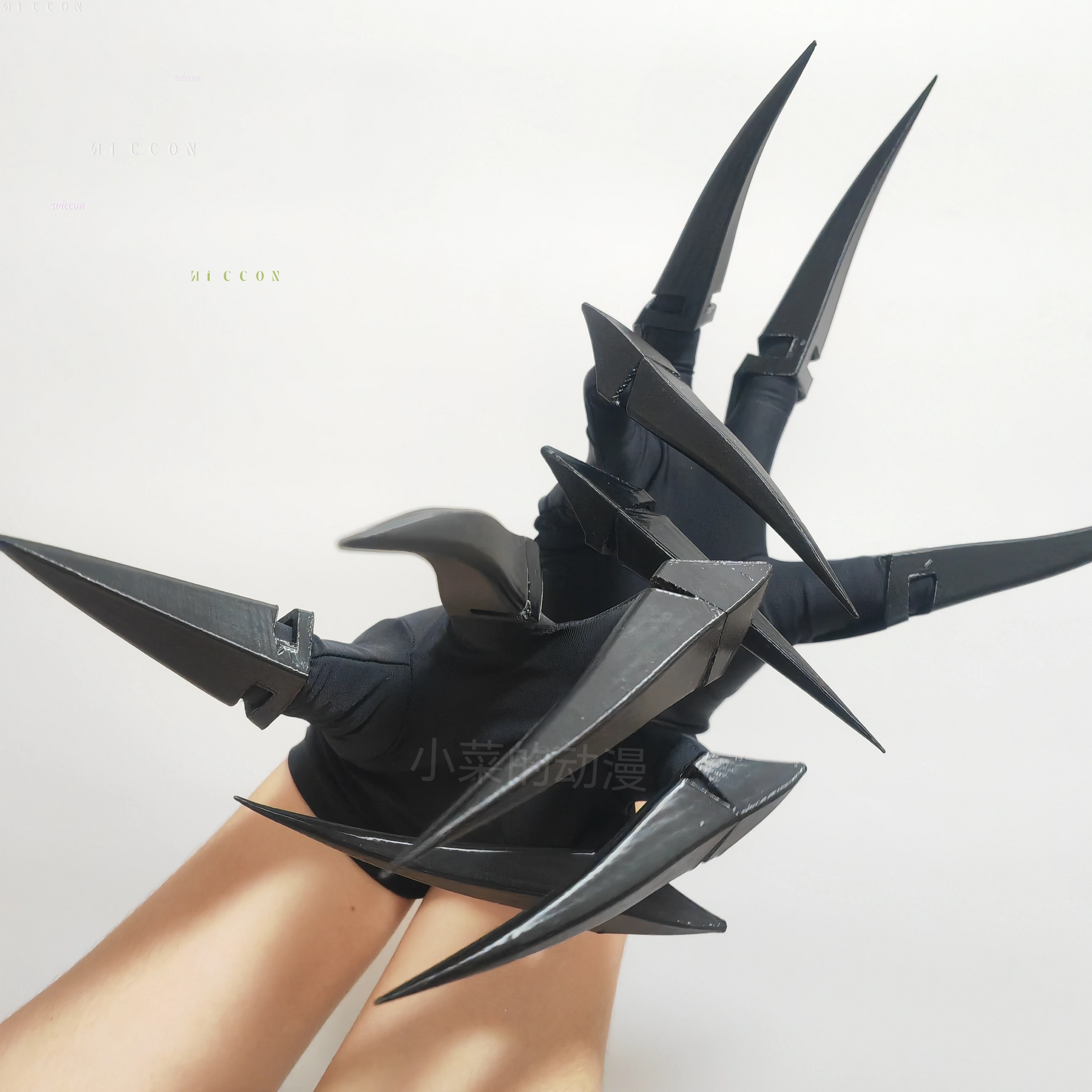 Kig Claw Devil Cosplay Paws Fingernails Demon Dragon Finger Cuffs Vox Adam Fantasy Creatures Halloween Accessories Rolep