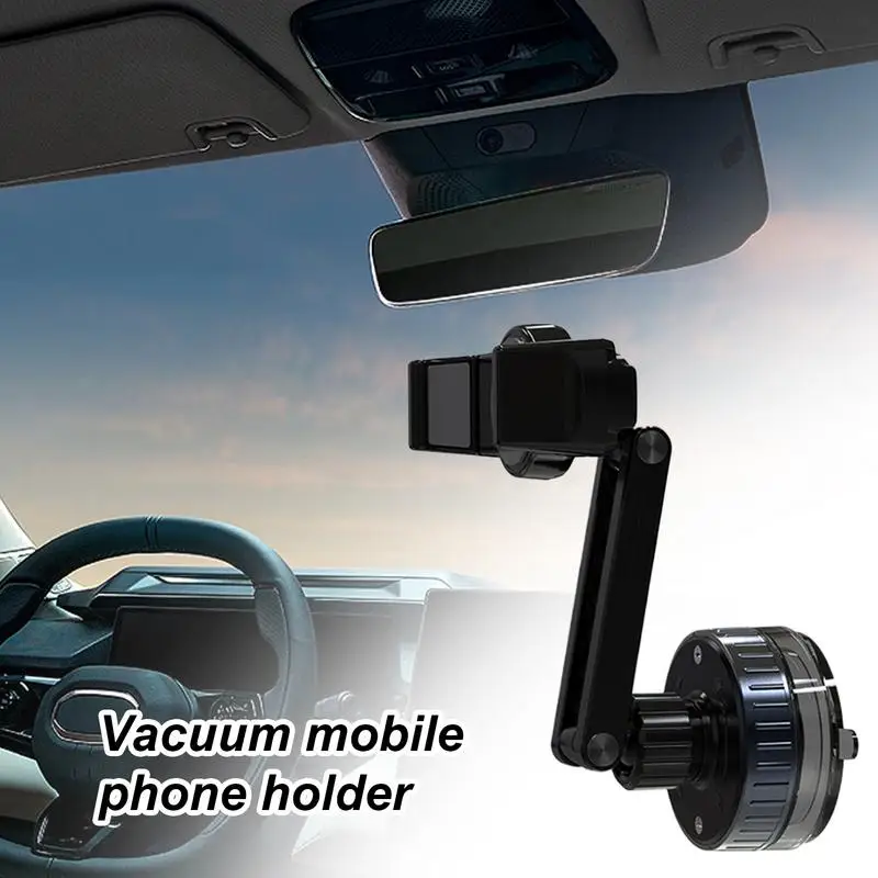 Soporte de succión para teléfono de coche, soporte estable para parabrisas, estante para teléfono móvil, soporte Flexible para teléfono inteligente al vacío, soporte de montaje para vehículo