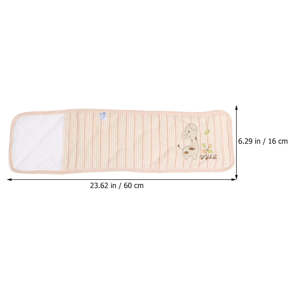 1 قطعة حزام بطن الرضع القطن الوليد Bellyband السرة حامي الكرتون نمط حزام البطن حجم م المشمش للمنزل في الهواء الطلق #3