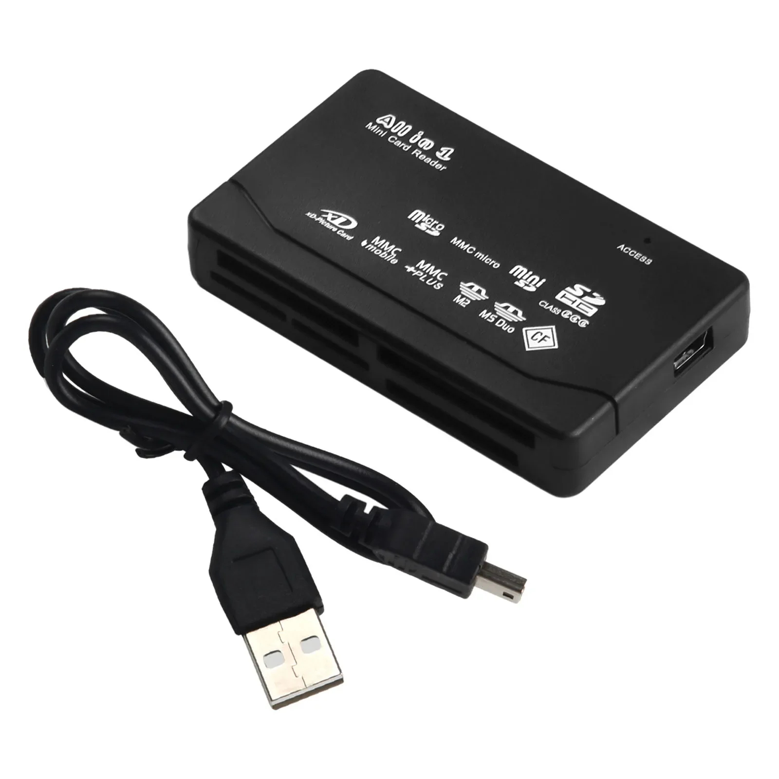 Kaartadapter Kaartlezer Geheugenkit Onderdeel Accessoire Tot 480 Mb Usb 2.0 Tf Cf Ms Mmc Hoge Kwaliteit Gloednieuwe Hot