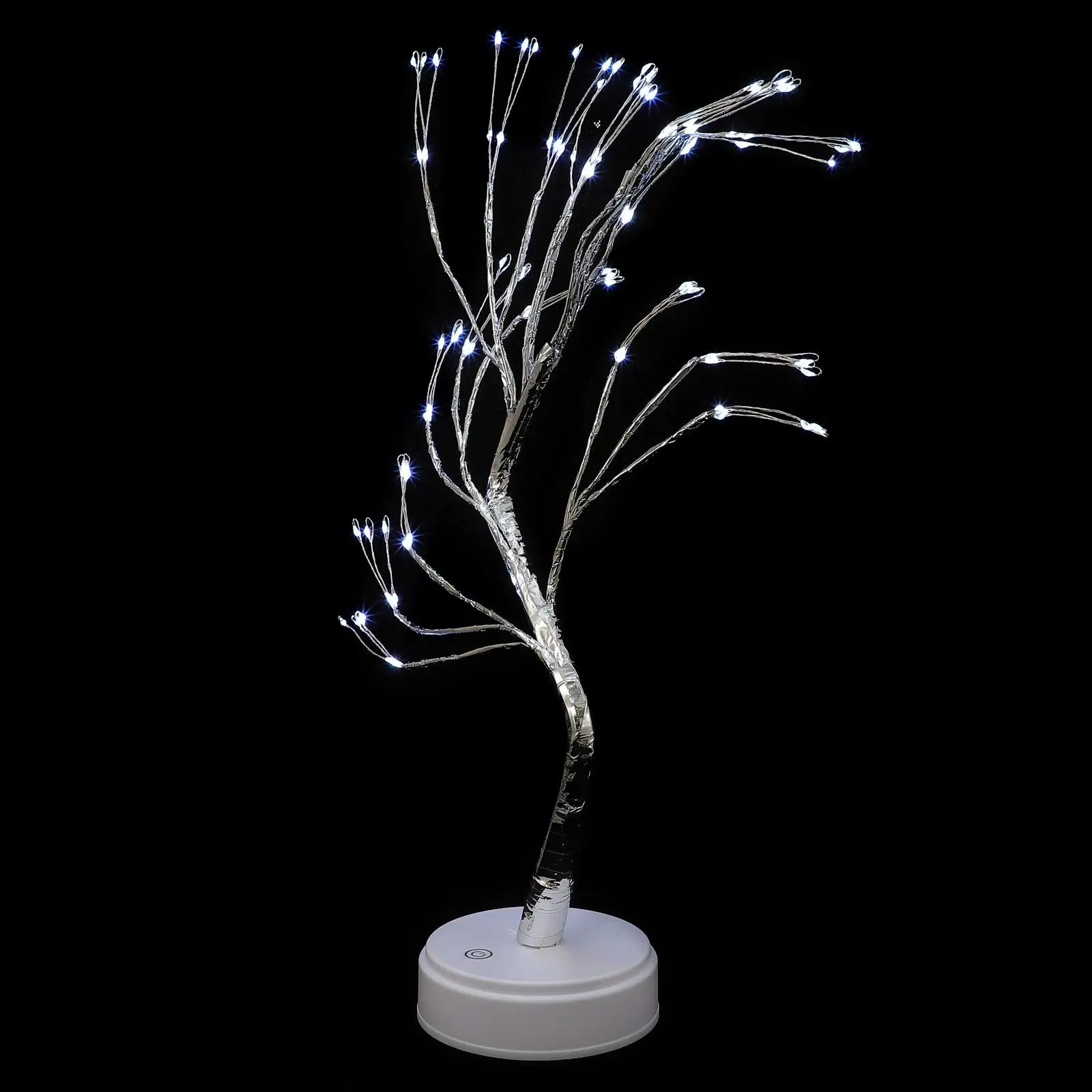 

Christmas White Tree Shape Night Lamp for Bedroom Glow Effect Decor Lamp Energy Saving Small Night Light