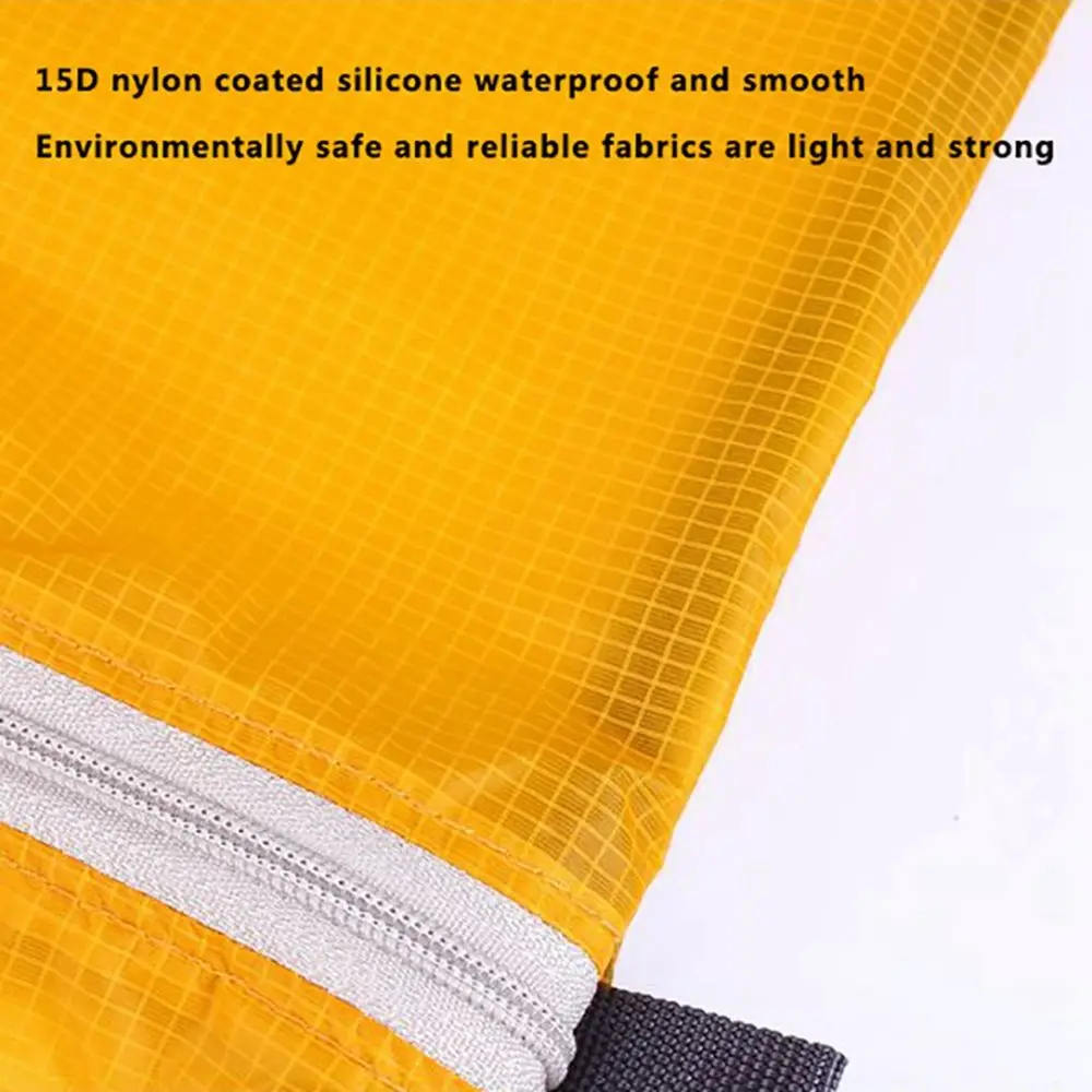 4 colors with hook Pocket Portable pouch Outdoor Organizer Backpack Rain Cover Travel Cosmetic Bag Waterproof swimming bags
