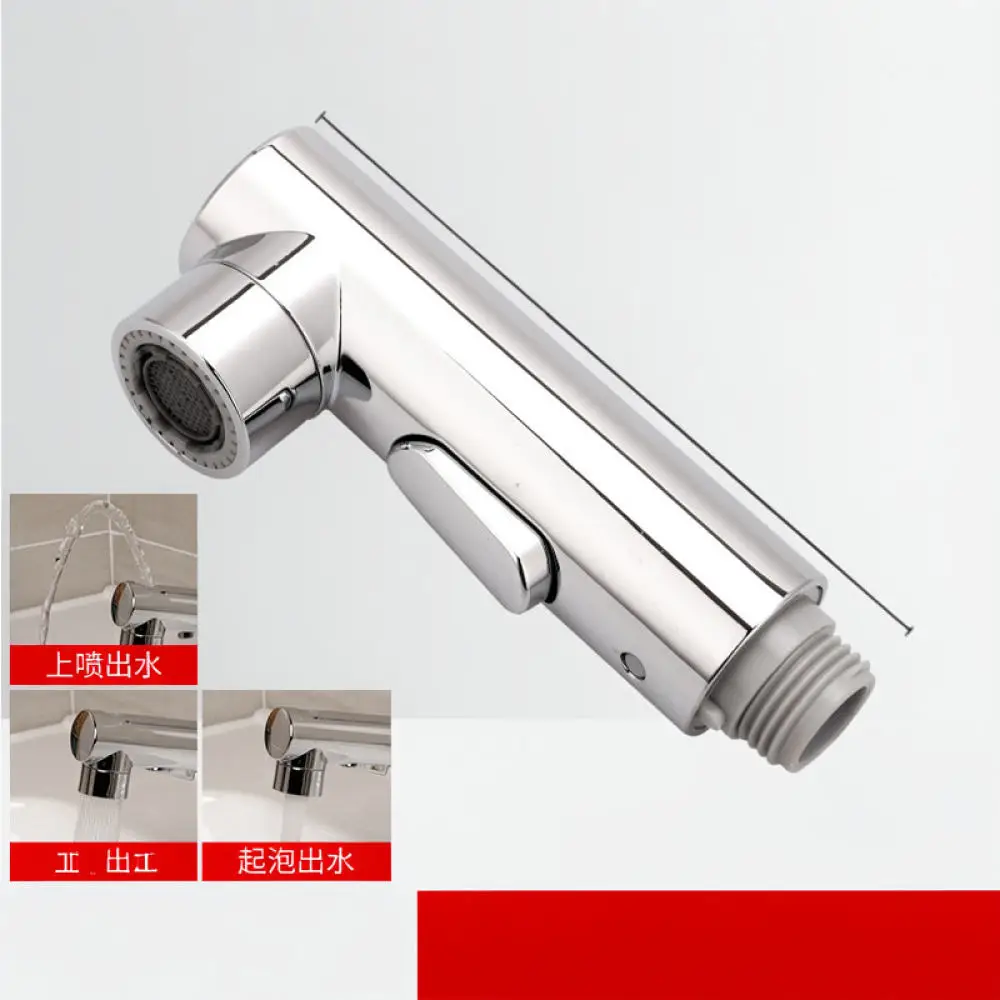 Bathroom Basin Faucet Sprayer Head Pull Out Swivel Replacement Nozzle Anti Splash Kitchen Sink Tap Accessory
