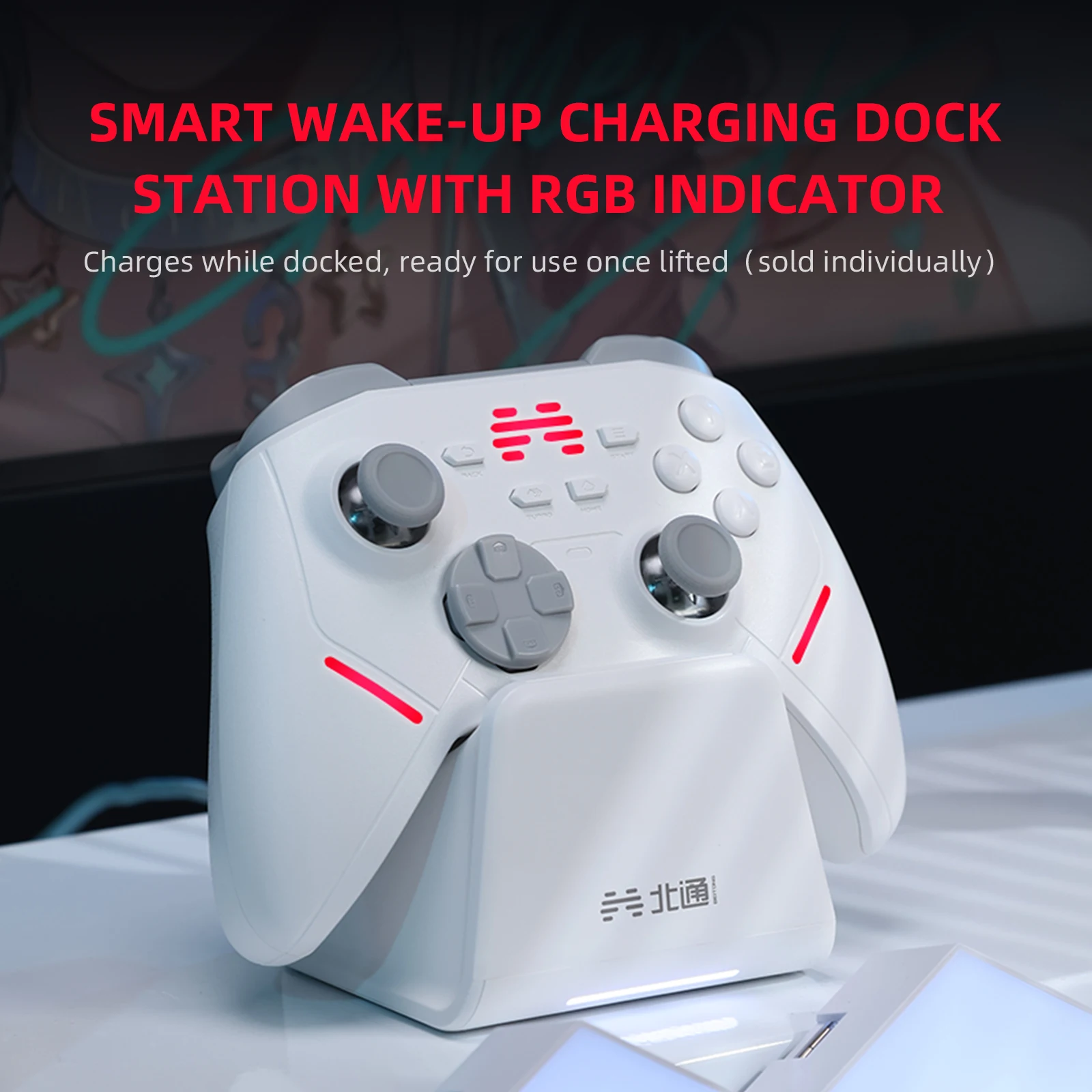 

BEITONG Kunpeng20/ KP20 Wireless Gaming Controller TMR Joysticks Hall Effect Triggers Gamepad for PC/Switch/Switch 2/Phone