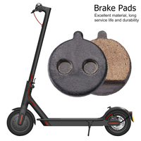 2-10PCS Brake Pads Kit Resin Electric Brake Pads Durable Electric Vehicle Brake Pads Small for Kugoo M4