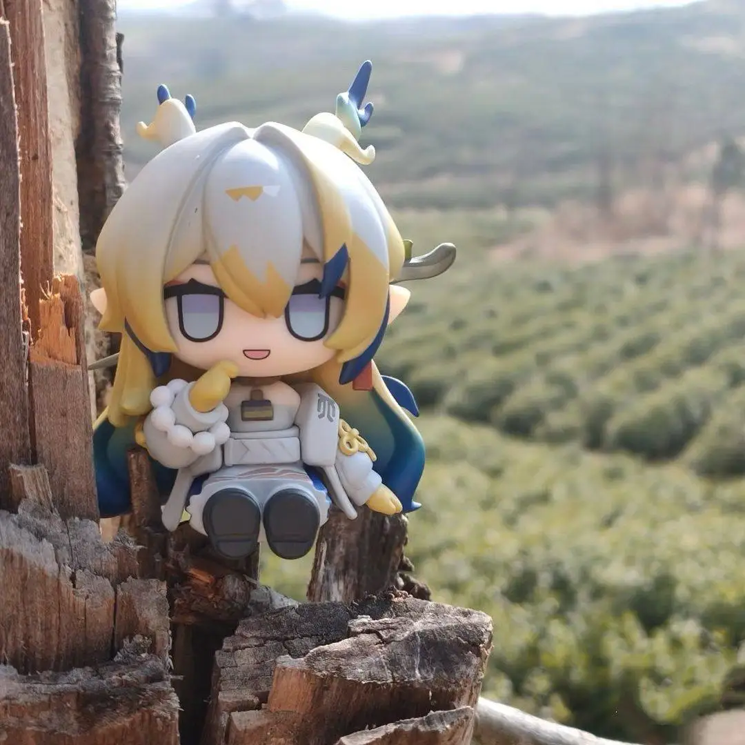 Arknights MINI Series: Time and Harvest Shu Chibi Garage Kit Model Desktop PC Case Decor Trendy Collectible Figure