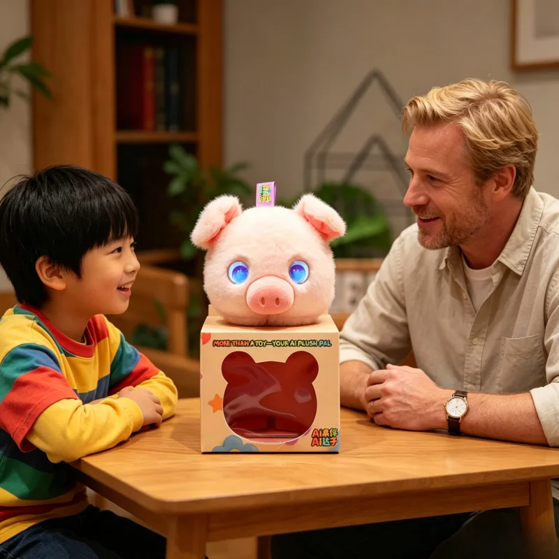 nouvel-arrivage-robot-cochon-intelligent-ia-compagnon-Emotionnel-avec-connexion-wifi-et-chat-vocal-jouet-d'Eveil-et-d'encyclopedie-pour-enfants