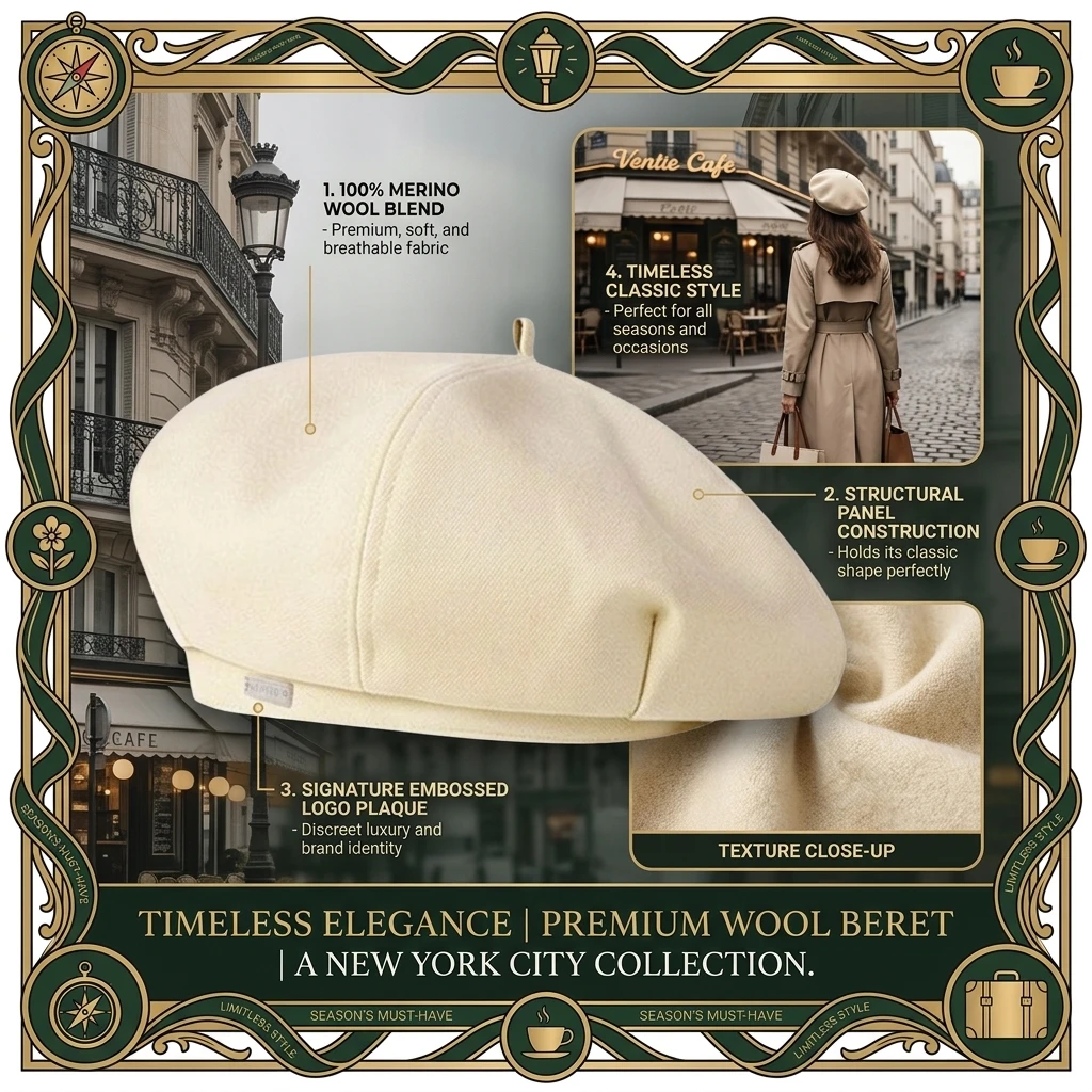 Berets Hat Autumn Winter Warm Berets Hat Solid Color Elegant Plain Cap Retro All Matched French Artist Hat Lady Plain Cap