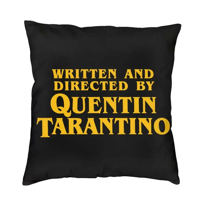 Quentin Tarantino Cushion Cover 40x40cm Soft Pulp Fiction Kill Bill Movie Throw Pillow Case for Sofa Car Pillowcase Decoration