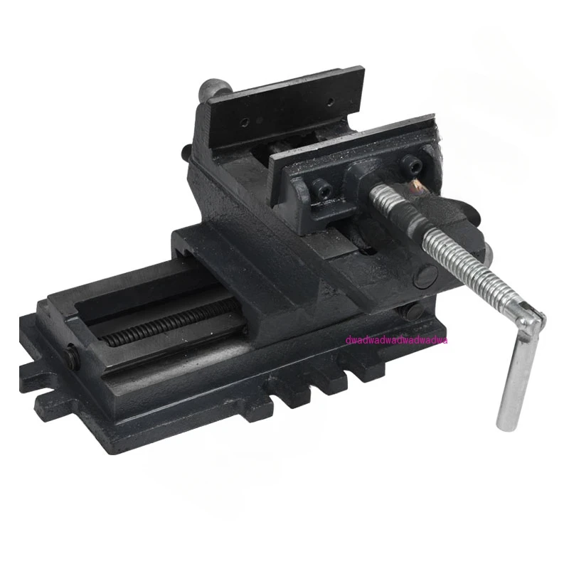 

Precision Heavy-Duty Cross Flat Nose Pliers Vise Bench Drill And Milling Machine 4-inch Two-Way Mobile Vise Workbench