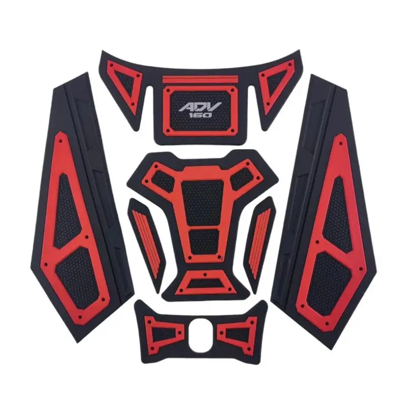 For Honda ADV160 2022 2023 2024 Motorcycle Tank Pad Protector Sticker Decal Gas Knee Grip Traction Pad-X67A