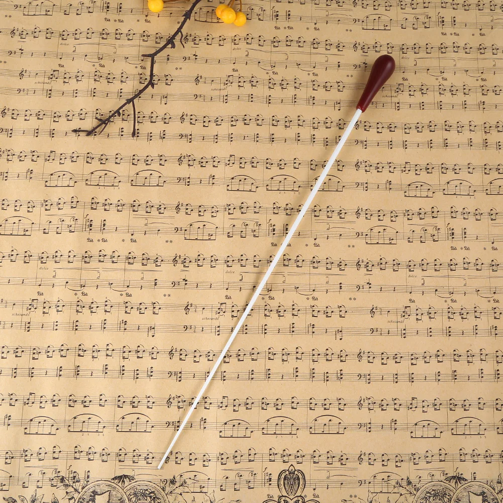 Resin Professional Music Baton Stage Performance Director Wand Stick for Concert Orchestra Team Conductor Gift