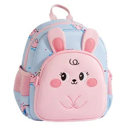 2024 New Children School Bags for Boys Kindergarten Baby Girls Rabbit Backpacks Light Weight Kawaii Bear Bag Mochilas Escolares