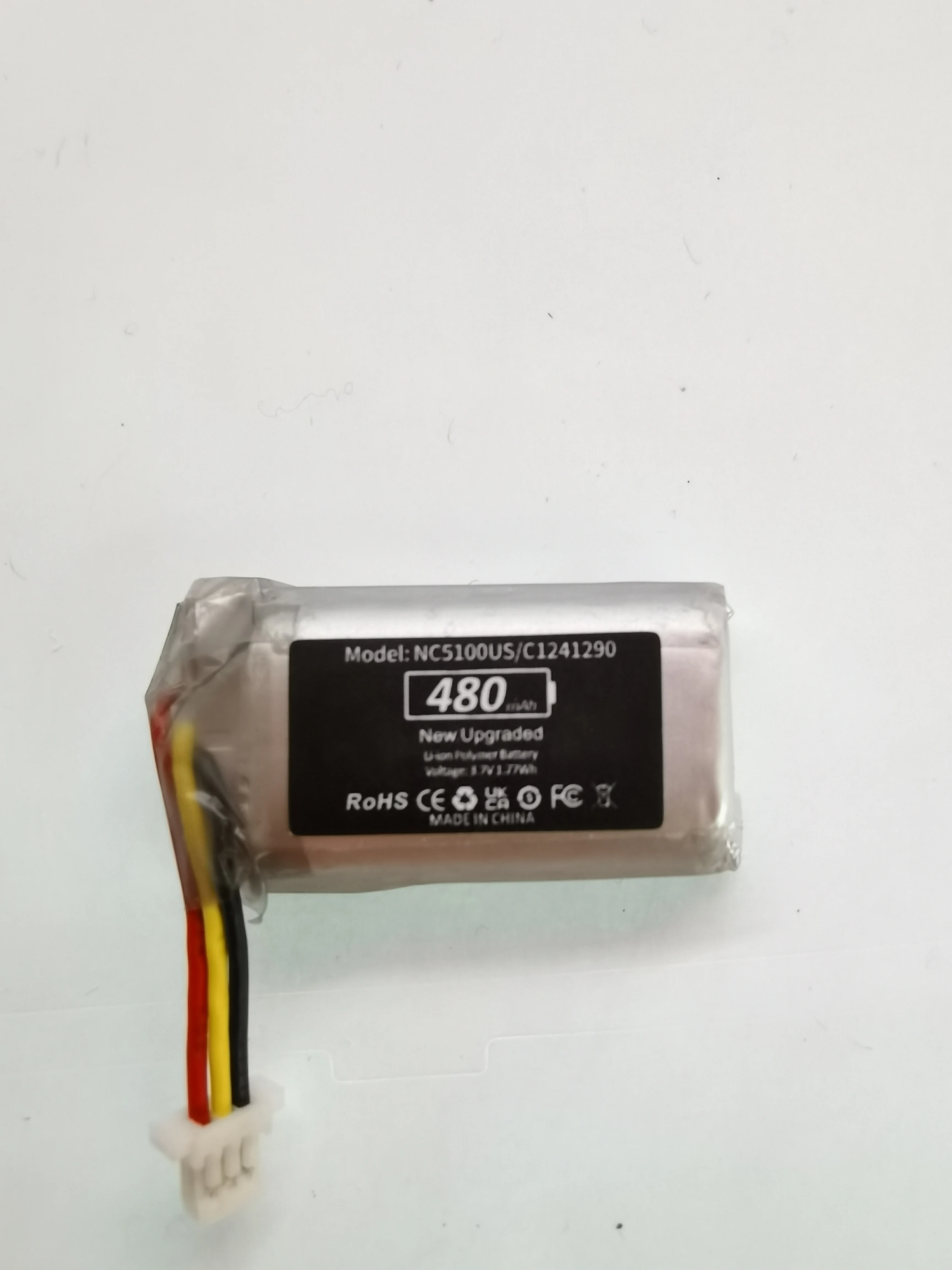 Home Security Battery Replacement - 3.7V 480mAh Replacement Home Security Camera