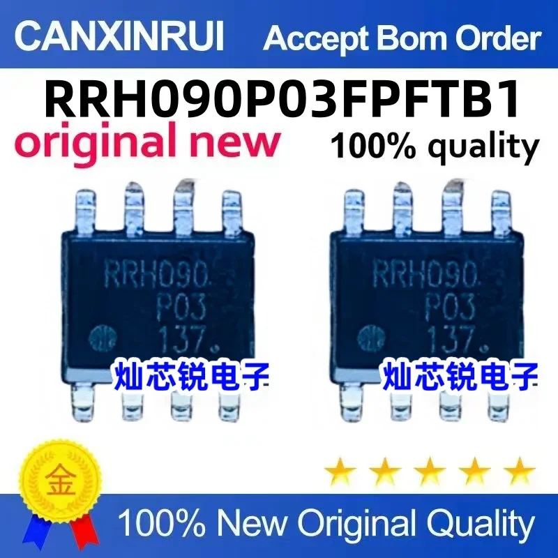(5-100 pieces) New stock RRH090P03FPFTB1 RRH090P03 RRH090 SOP8 RRH090