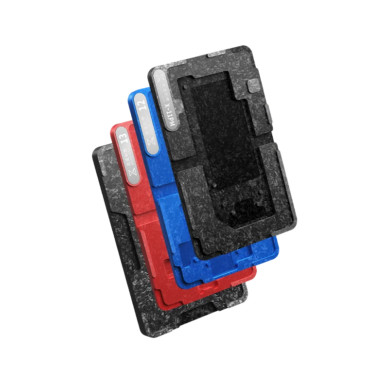 Qianli scheda madre scheda di livello medio pianta piattaforma di latta iPhone X XS XSMAX 11 13 Pro Max BGA Reballing Stencil Kit strumento di riparazione