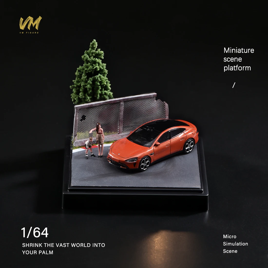 8/10cm Racing Turns Highway Track Grass Snowy Ground Path  Ground Scene Diorama Kit Model Platform Base Fit Figure Doll Vehicle