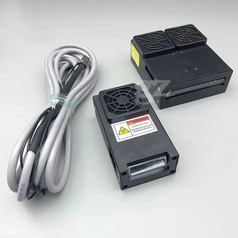Fan Air Cooling UV Curing for XP 600 i 3200 printhead UV LED for UV Printer Drying Blue-Violet Light 395 nm