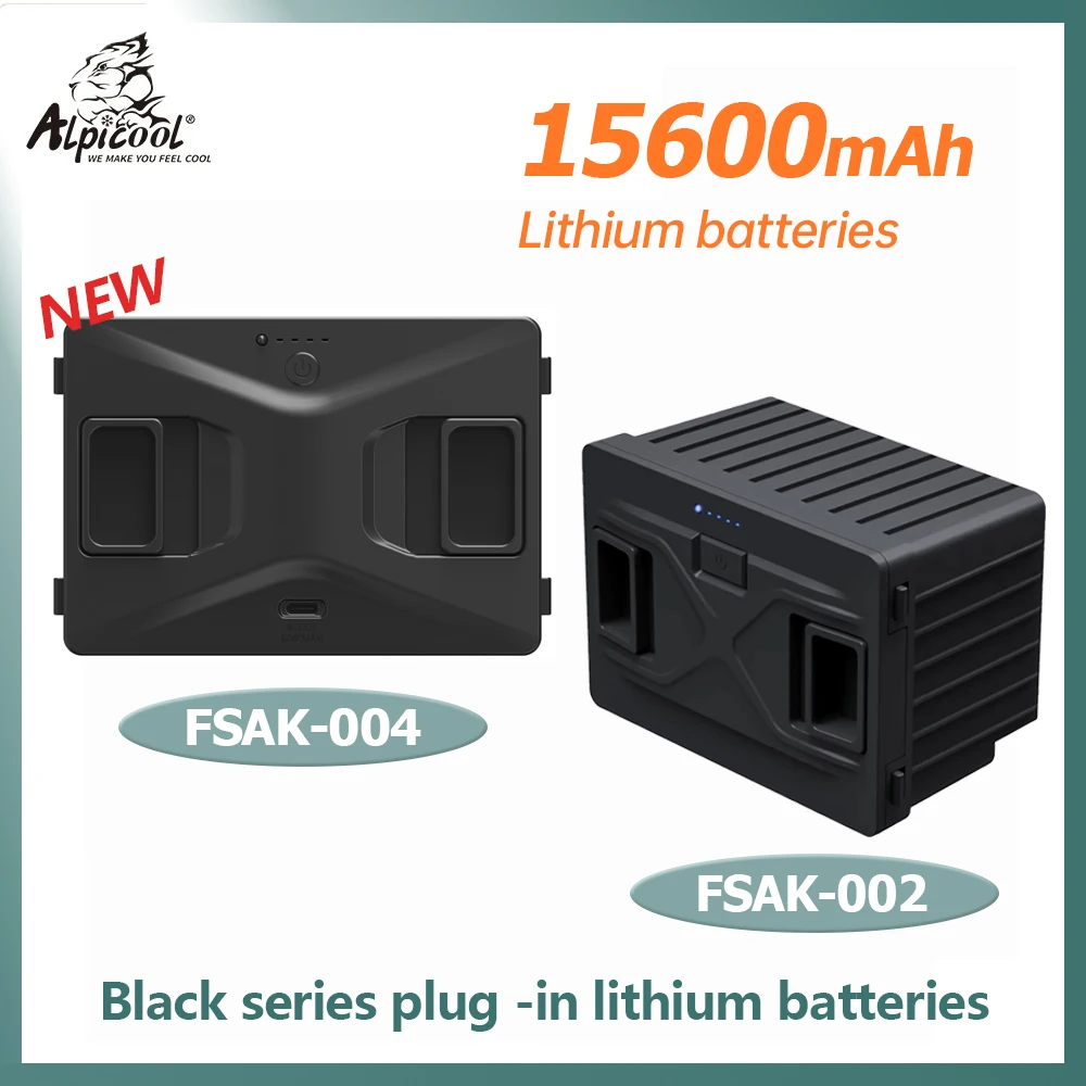 

Alpicool Power Bank with Type-C Charging, 15600mAh/57.7Wh All-in-One Battery for Portable Fridge & Outdoor Camping