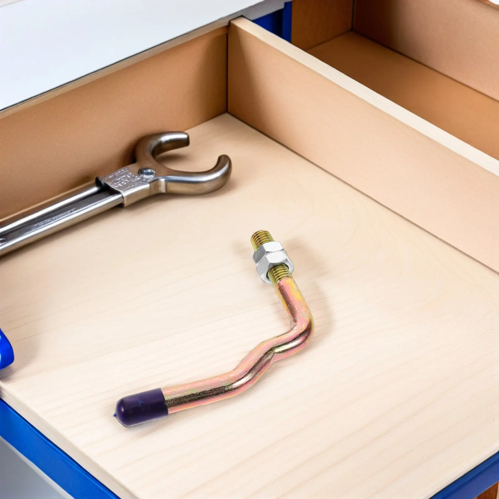 

Truck Bed Cargo Hook Heavy-Duty L-Shaped Anchor Side Rail Mounting Handle Secure Load Retention Universal Pickup Bed Trailer