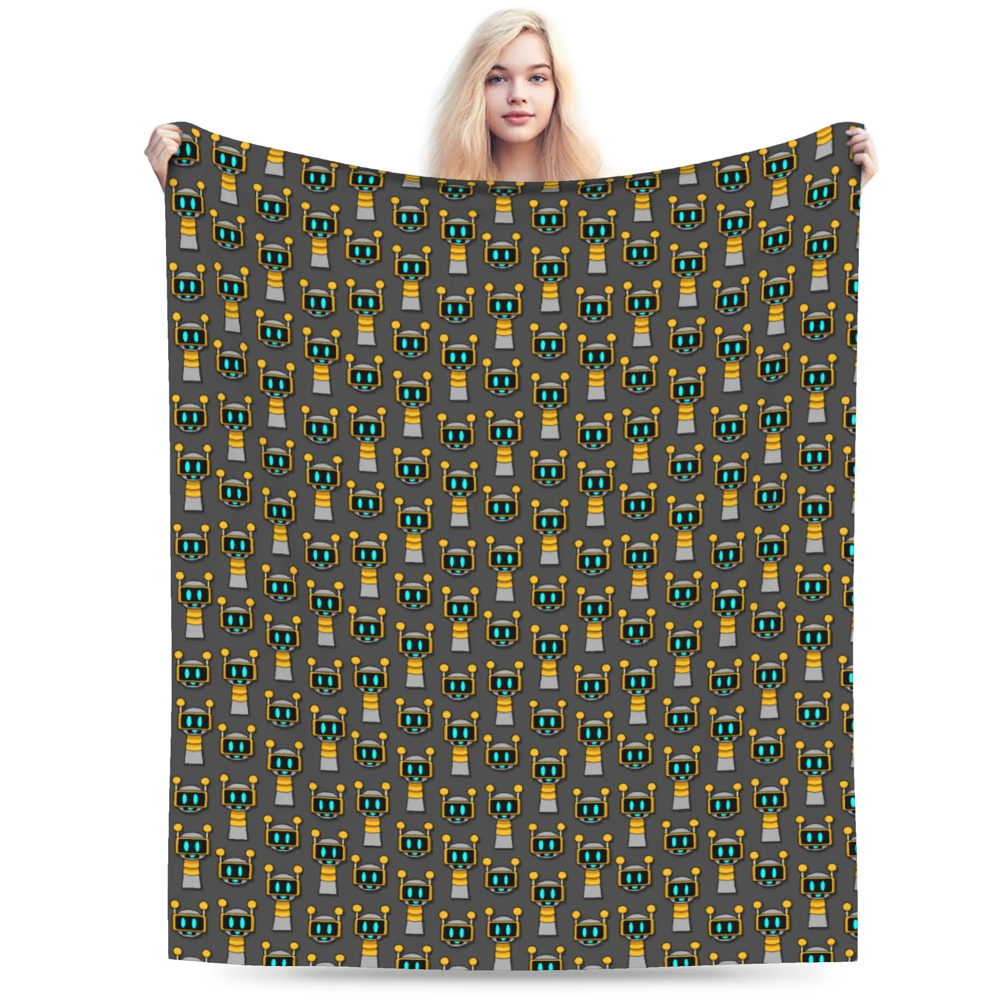 Cartoon Sprunkis Game Blankets Coral Fleece Plush Textile Decor Soft Throw Blankets for Sofa Office Plush Thin Quilt