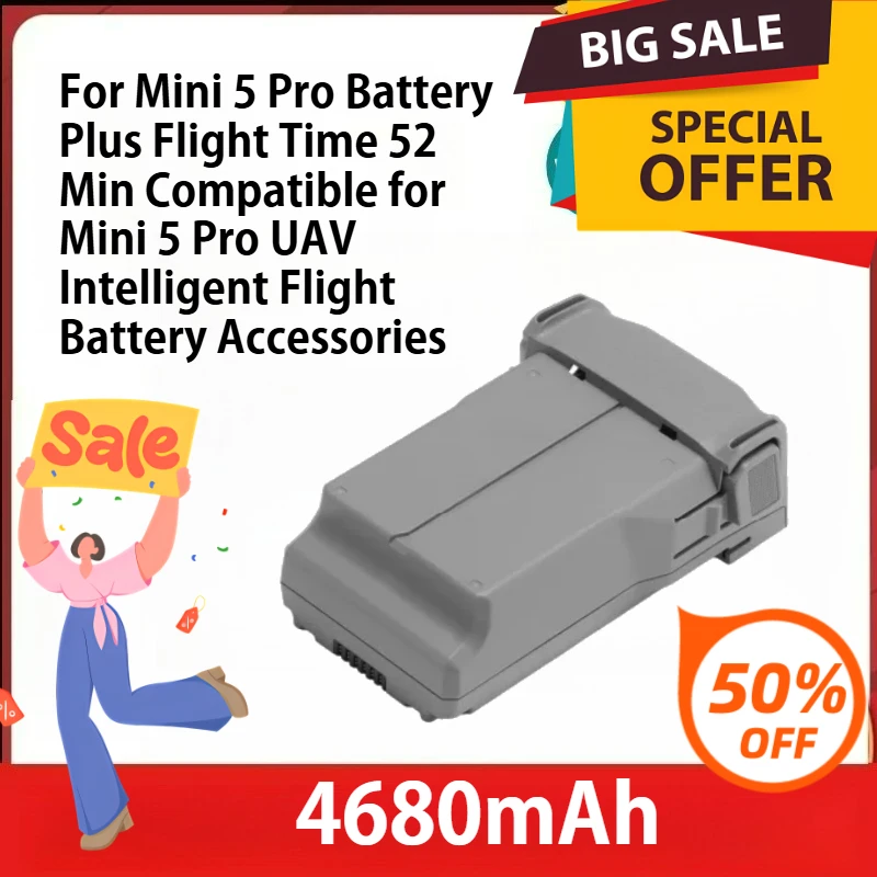 For Mini 5 Pro Batt… - image