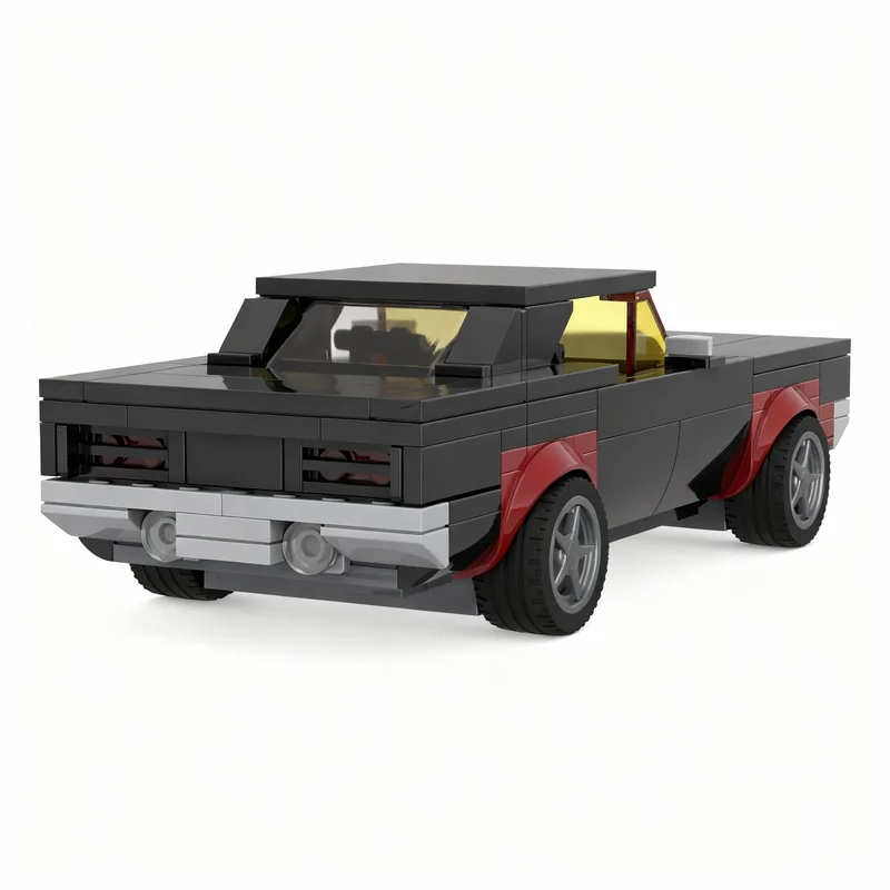 325pcs MOC Plymouth Road Runner City Champions Model Building Blocks Christmas Gifts Toys Architecture Creative Idea Education view 4