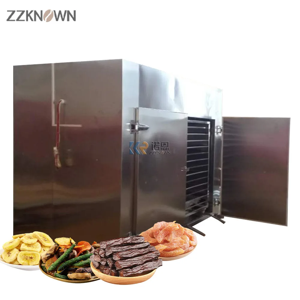 

Industrial Tray Dryer Oven Steamed Dryer Oven Hot Wind Cycle Drying Machine Sausage Food Mushroom Air Drying Box For Tea