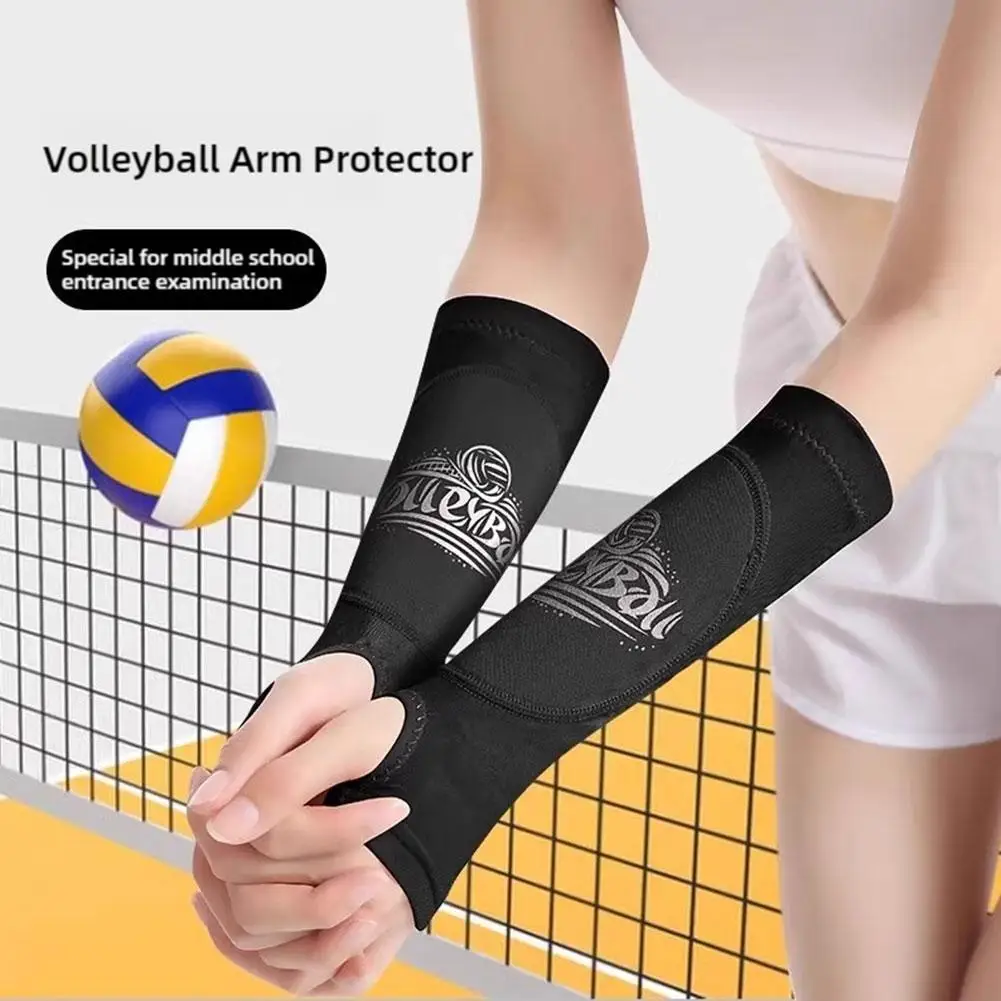 1 Pair Women Armband Cuff Breathable Compression Basketball Volleyball Elastic Breathable Arm Warmers Protector Sleeves