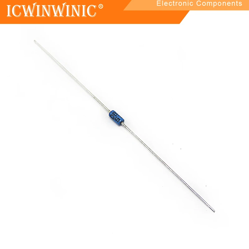 10piece Bidirectional trigger diode DB3 blue DB-3 trigger tube DO-35