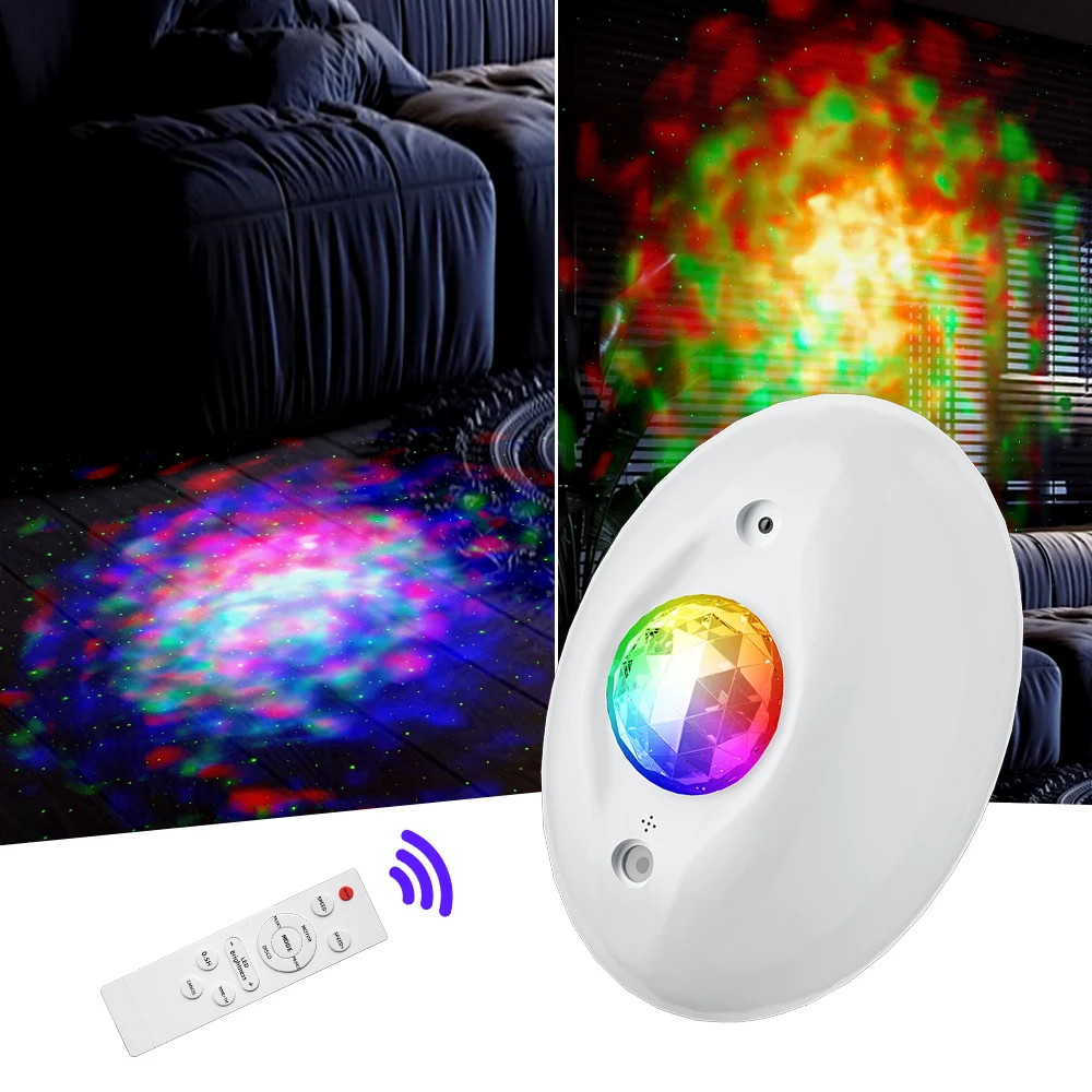 

LED starry bedroom night light Moon Sleep Light Mini laser starry projection light Home atmosphere light