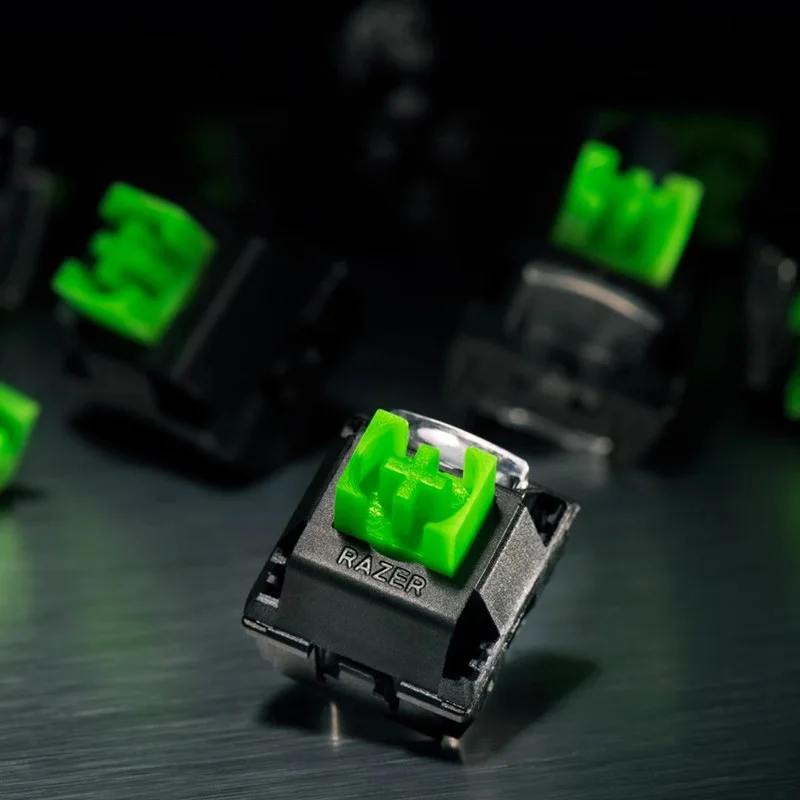 لوحة مفاتيح الألعاب الميكانيكية السلكية Razer BlackWidow X Tenkeyless 87 مفتاحًا للكمبيوتر المحمول وسطح المكتب ولوحة مفاتيح للرياضات الإلكترونية بإضاءة خلفية خضراء #6