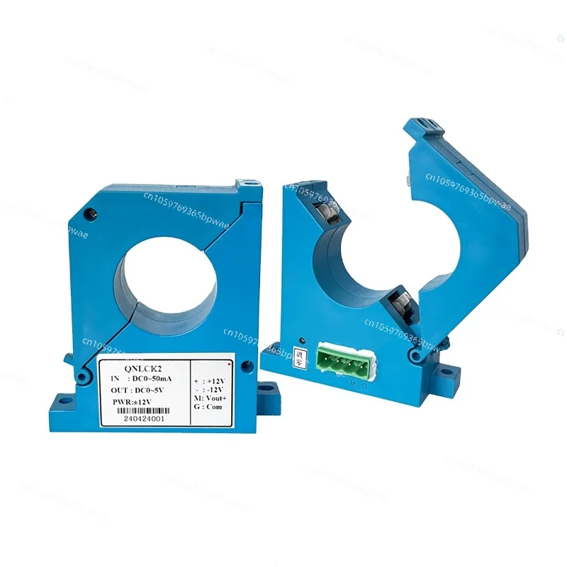 DC Leakage Current Sensor hall QNLCK2 50mA 100mA 300mA 500mA 600mA 1A / 5V 4~20mA RS485 transforme Split core Current Transducer