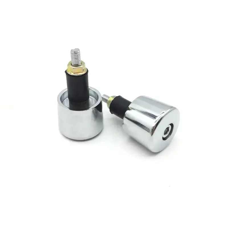 2PCS Motorcycle Bicycle Hand Grips Bar End Plug Moto Handlebar Caps For Haojue Suzuki AN 125 AN125 HJ125T-7 Neptune 125 HS125T
