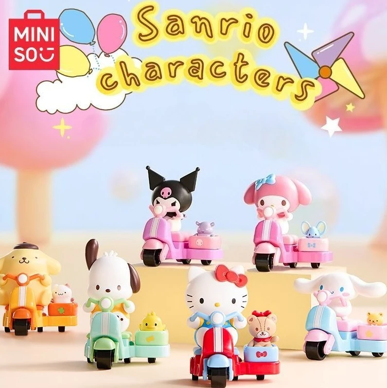 

MINISO Joyride Mini - серия мотоциклов, забавная глухая коробка, подвижные игрушечные машинки