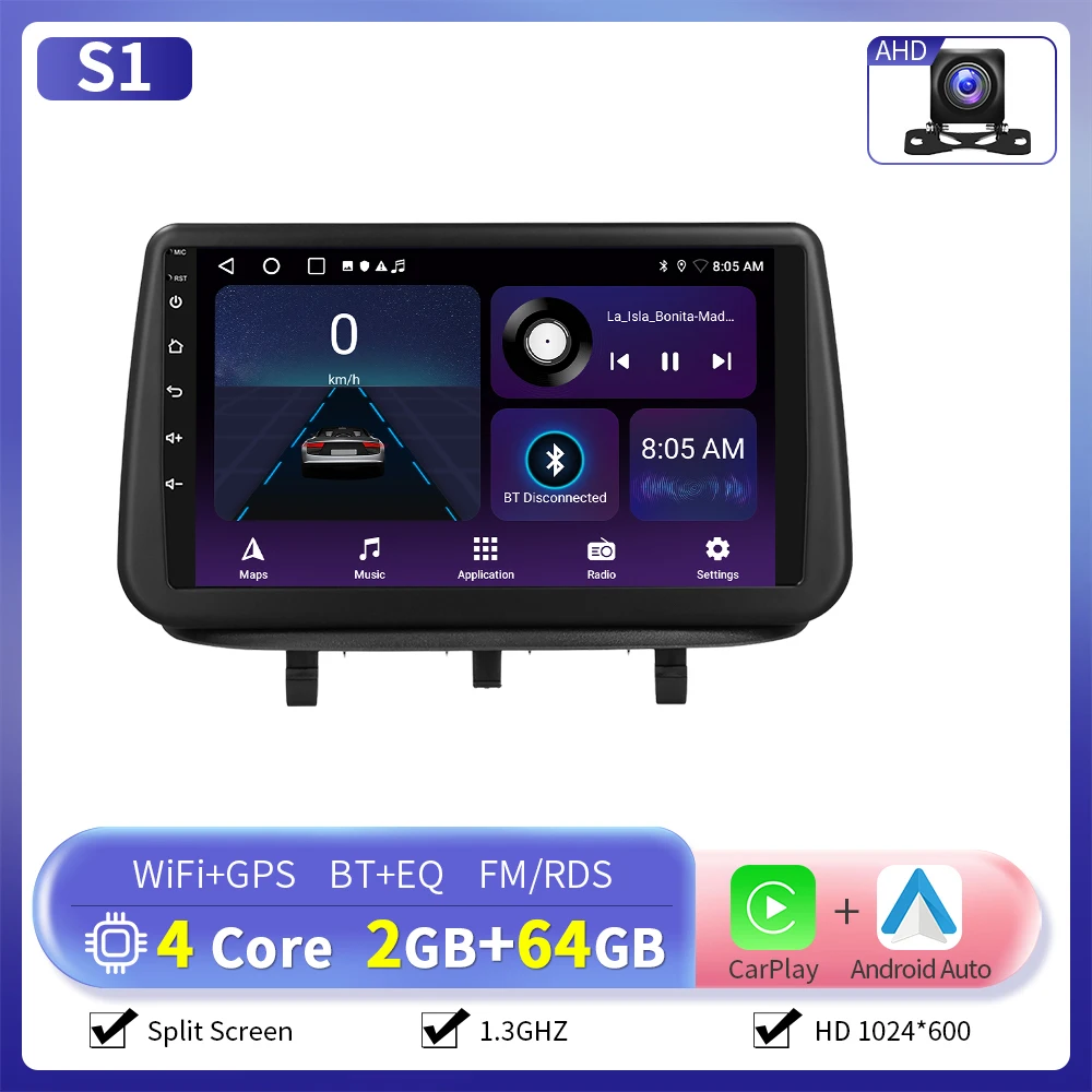 Camecho 6 + 128G 8core Autoradio GPS Stereo Voor Opel MERIVA 2010-2014 Multimedia Speler Draadloze Carplay Android Auto Wifi 4G Netto