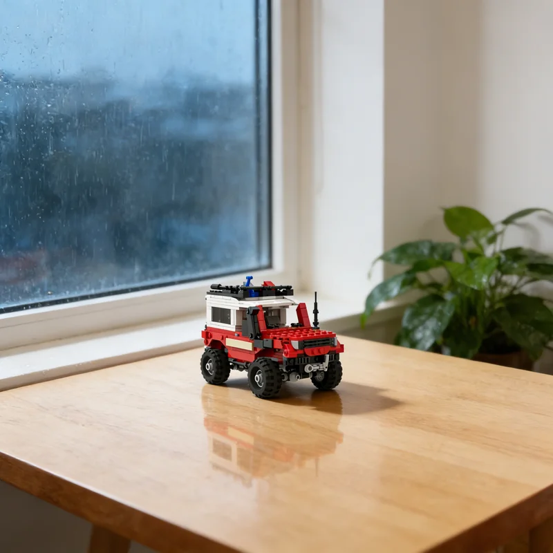 

507pcs MOC LJ73 Landcruiser Toyota V2 City Champions Model Building Blocks DIY Gift Creative Collectible Display Decor Premium