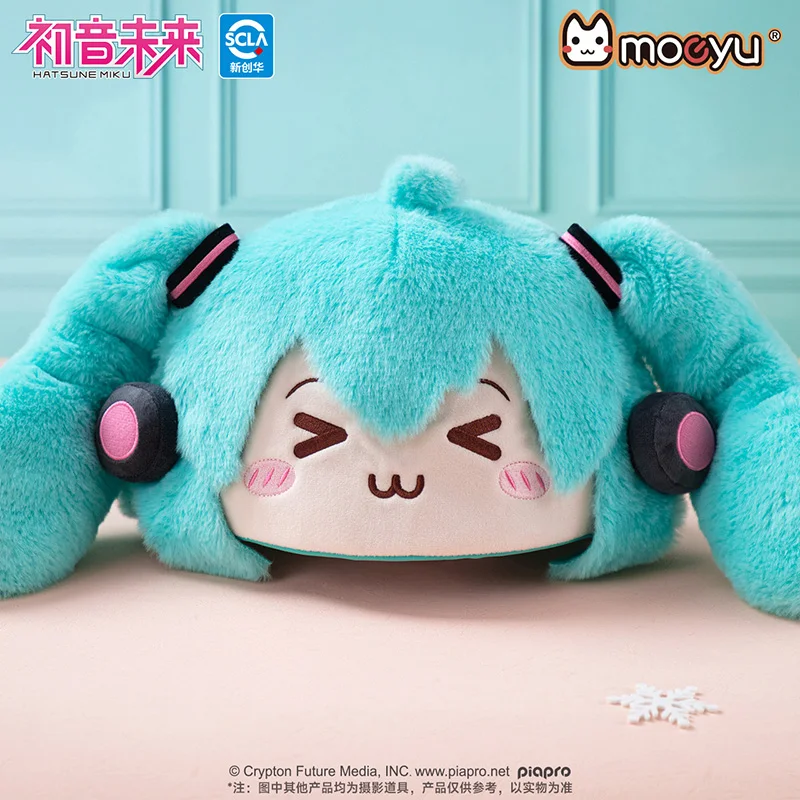Moeyu Hatsune Miku Hat for Women Men Cap Male Plush Gloves Warm
