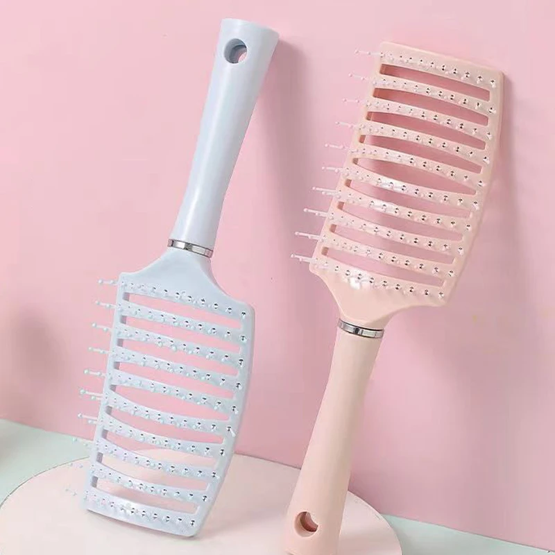 

Detangle Hairbrush Hairbrush Air Cushion Comb Fluffy Anti-Hair Loss Massage Hair Brush For All Hair Types Hairdressing Tools