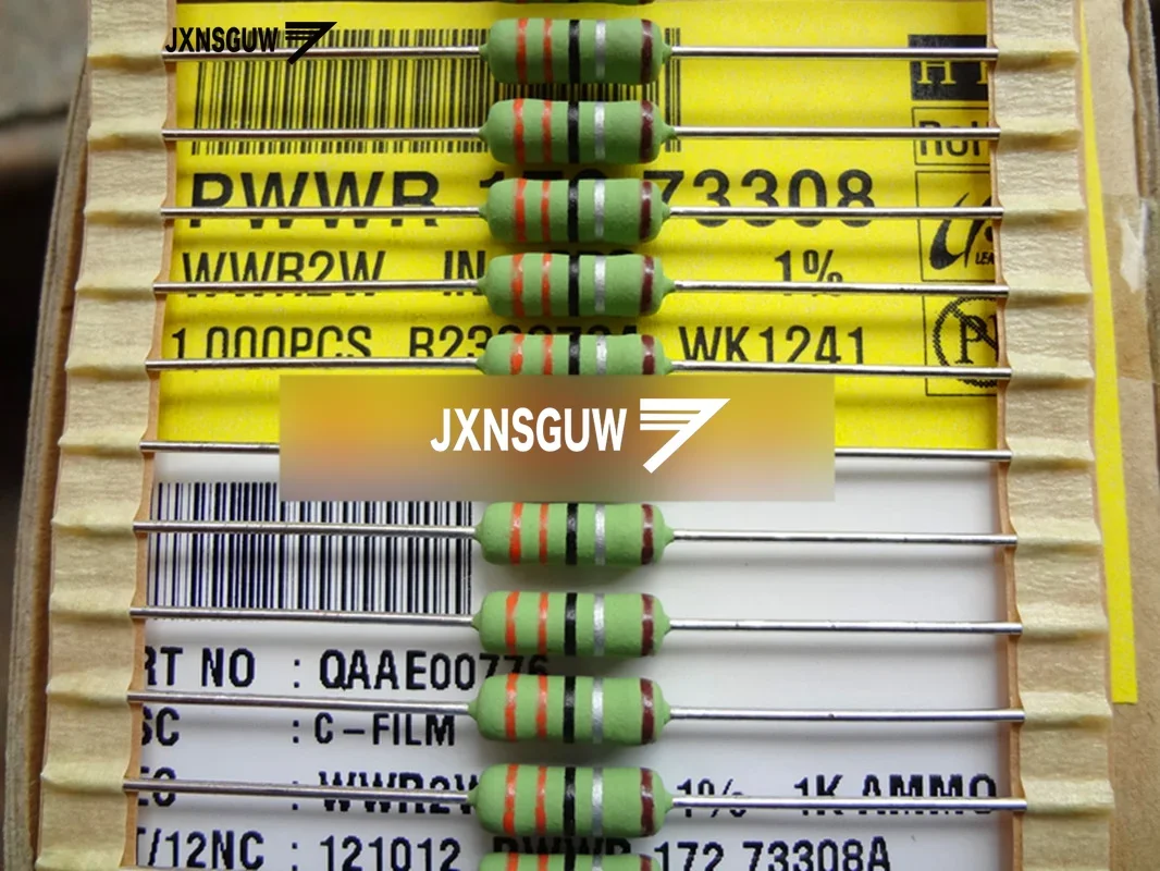 

20PCS NEW Original PILKOR 1% 2W3.3R 3.8x10.8MM 2W 3.3R green Precision Film Resistor 3R3 3.3Ohm free shipping