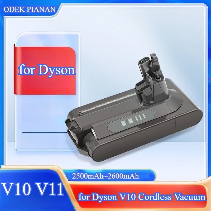 

Сменный аккумулятор емкостью 6500 мАч для беспроводного пылесоса Dyson V10, аккумулятор для ручных пылесосов Dyson V10/V11
