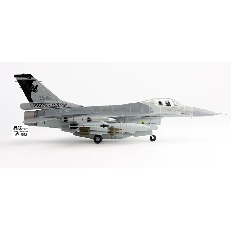 

1/72 Scale American F16C Fighter Jet F-16C Iowa National Guard Batwing Alloy Aircraft Model Collection Decoration Item