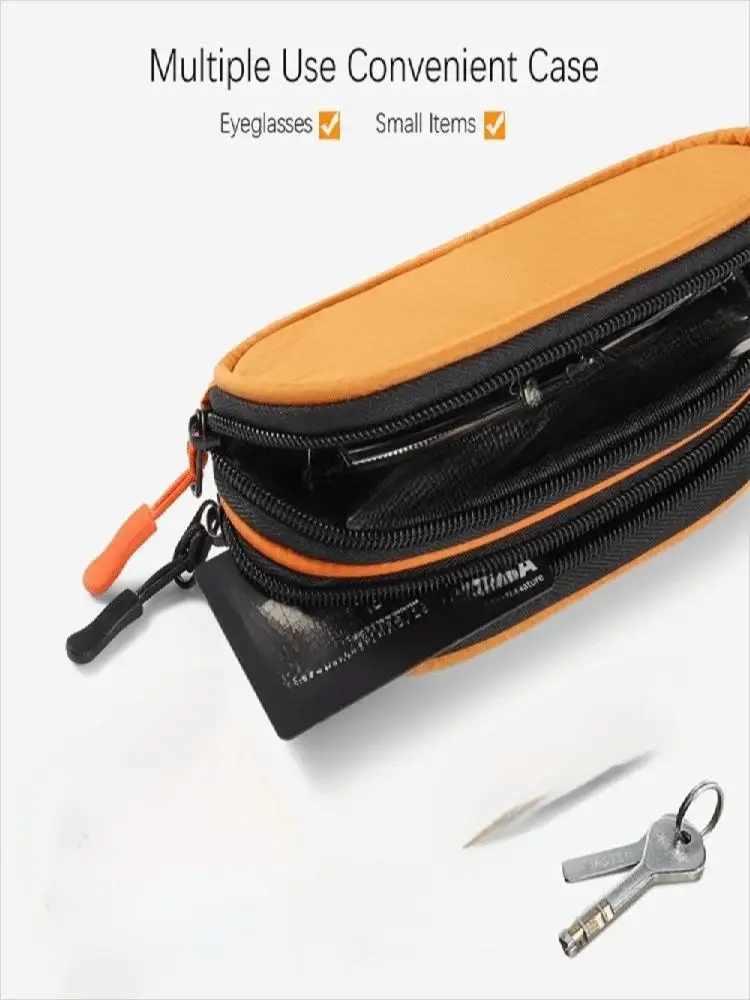Étui à lunettes de soleil Double couche, organisateur, sac de voyage étanche, boîte de rangement multifonctionnelle en matériau Durable, voyages d'affaires, nouvelle collection