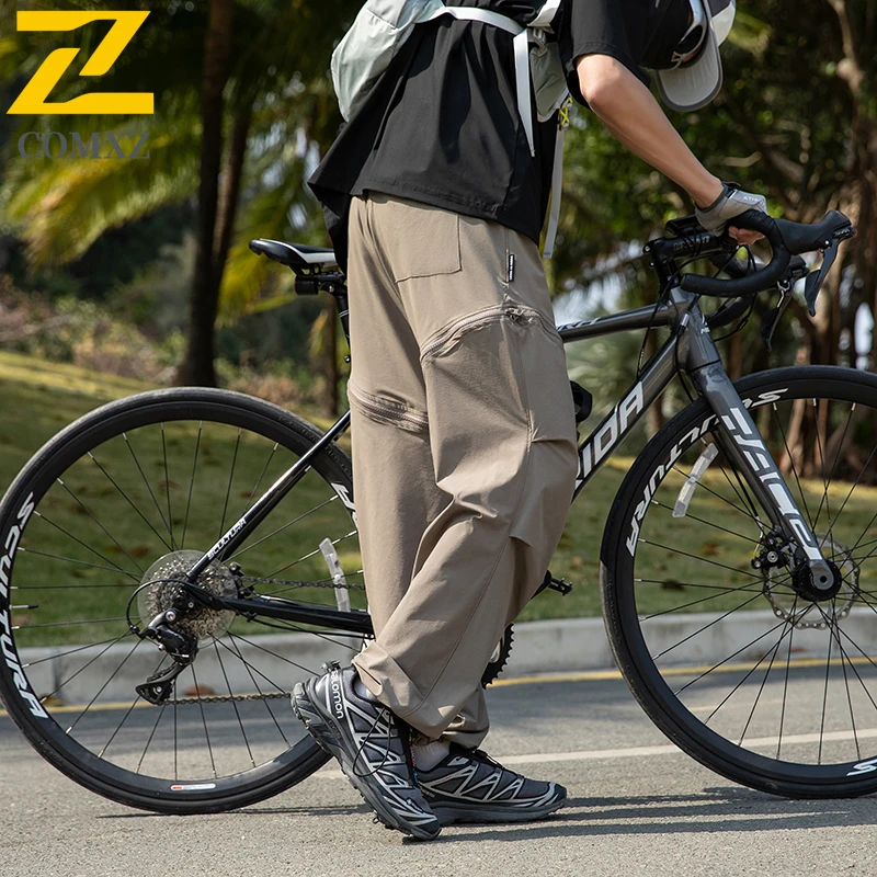 Men's Cargo Pants Lightweight Quick Dry Detachable 2-in-1 Shorts Trousers Multi Season Utility Outdoor Essential Comfort Pants